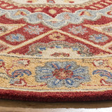 Safavieh Antiquity 6'-0" x 6'-0" Rug in Red / Orange