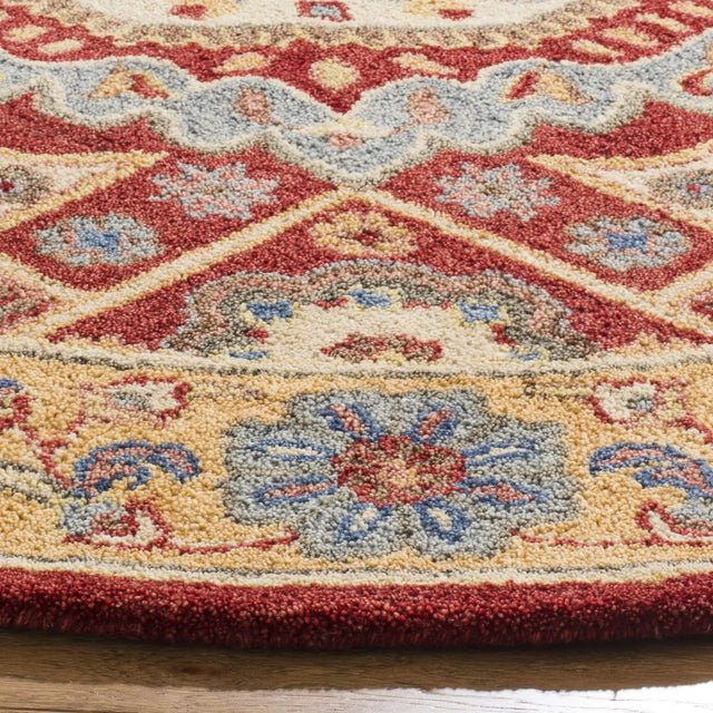 Safavieh Antiquity 6'-0" x 6'-0" Rug in Red / Orange
