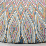 Safavieh Aspen 7'-0" x 7'-0" Rug in Blue / Pink