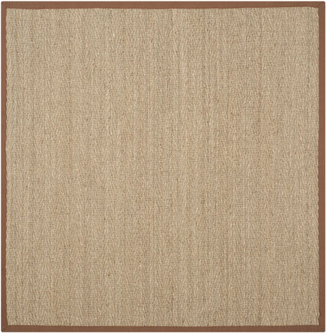Safavieh Natural Fiber 6'-0" x 6'-0" Rug in Natural / Brown