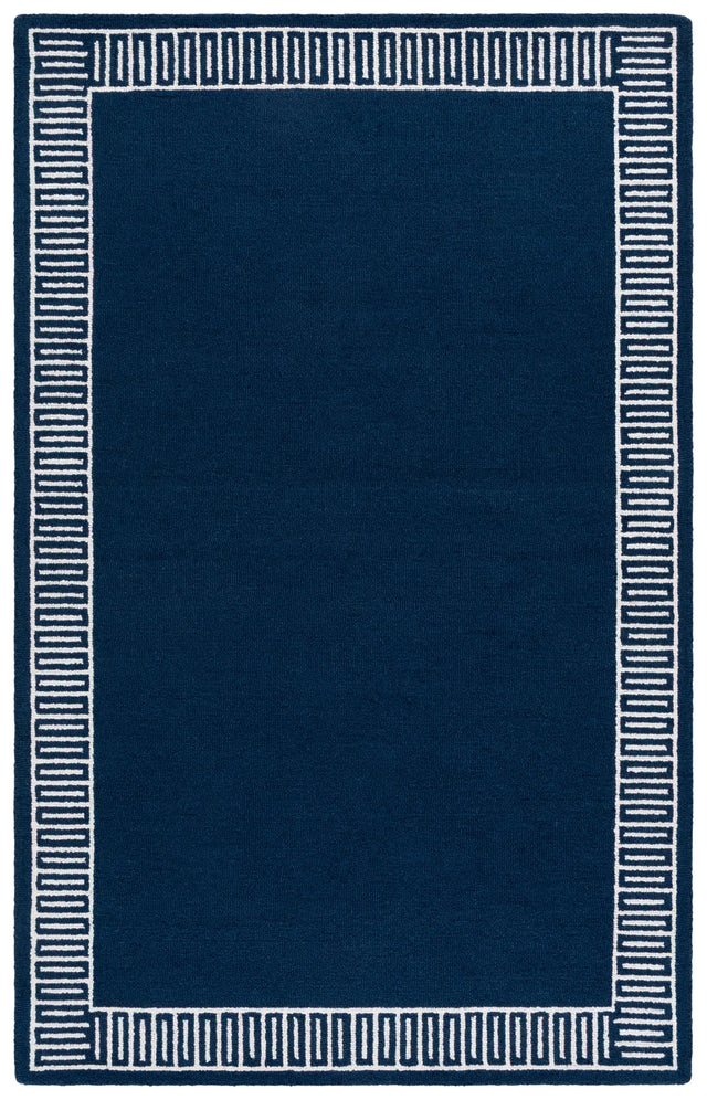 Safavieh Metro 4'-0" x 6'-0" Rug in Blue / Ivory