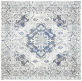 Safavieh Monaco 6'-7" x 6'-7" Rug in Ivory / Grey