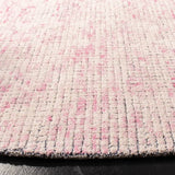 Safavieh Abstract 6'-0" x 6'-0" Rug in Ivory / Pink