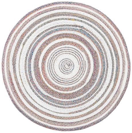 Safavieh Cape Cod 3'-0" x 3'-0" Rug in Ivory / Pink