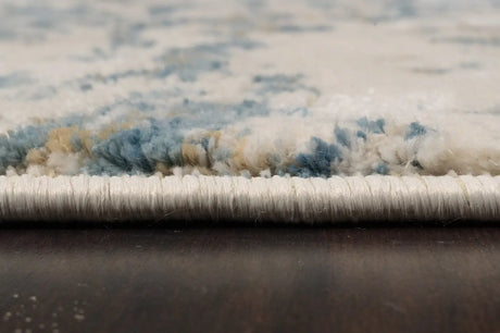Dynamic Rugs Quartz 27050 Ivory / Blue Rugs - Pile