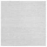 Safavieh Marbella 6'-0" x 6'-0" Rug in Light Grey / Ivory