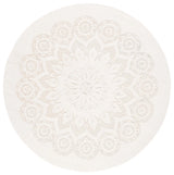 Safavieh Blossom 6'-0" x 6'-0" Rug in Ivory / Grey