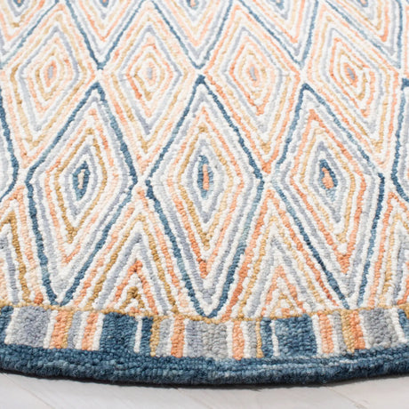 Safavieh Aspen 5'-0" x 5'-0" Rug in Gold / Rust