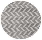 Safavieh Kilim 6'-0" x 6'-0" Rug in Grey / Ivory