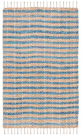 Safavieh Cape Cod 4'-0" x 6'-0" Rug in Blue / Natural