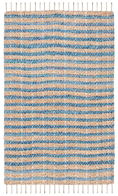 Safavieh Cape Cod 4'-0" x 6'-0" Rug in Blue / Natural