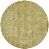 Safavieh Shag 3'-0" x 3'-0" Rug in Green