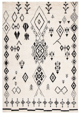 Safavieh Kenya 6'-0" x 9'-0" Rug in Ivory / Black
