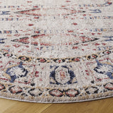 Safavieh Luna 6'-7" x 6'-7" Rug in Beige / Blue Rust