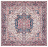 Safavieh Tucson 6'-0" x 6'-0" Rug in Beige / Pink
