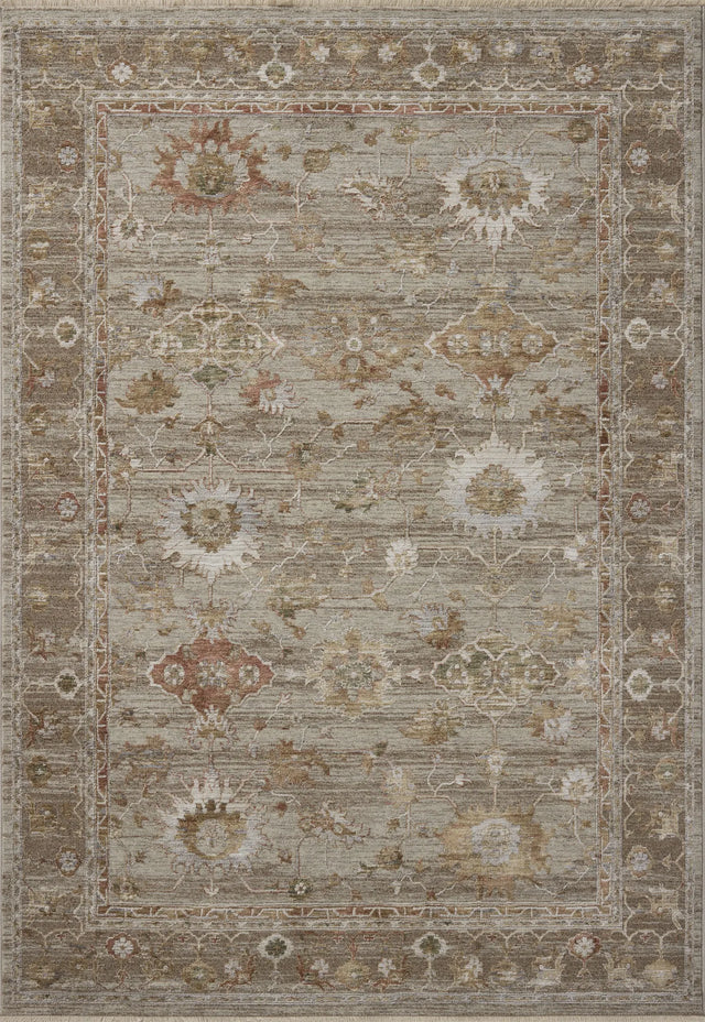 Loloi Aylin AYL-04 Pebble / Sunrise Rug - main flat