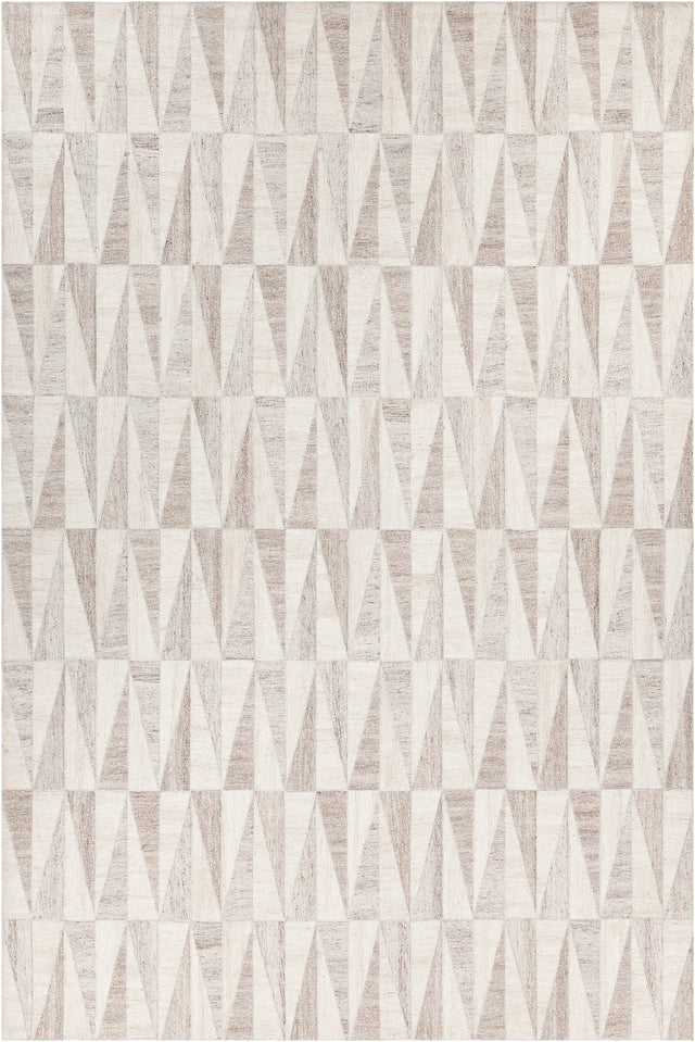 Chandra Dinah DIN-52400 Brown / Tan / Beige rug, flat view