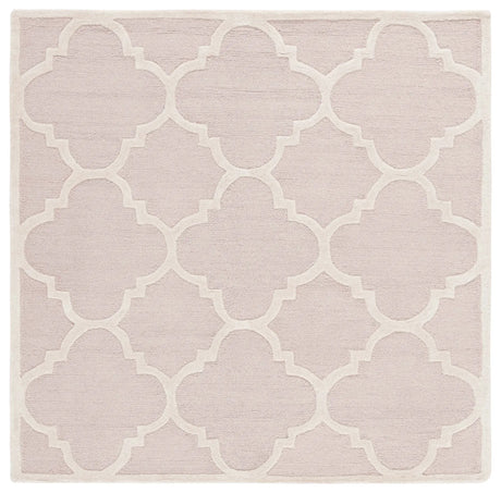 Safavieh Cambridge 6'-0" x 6'-0" Rug in Light Pink / Ivory