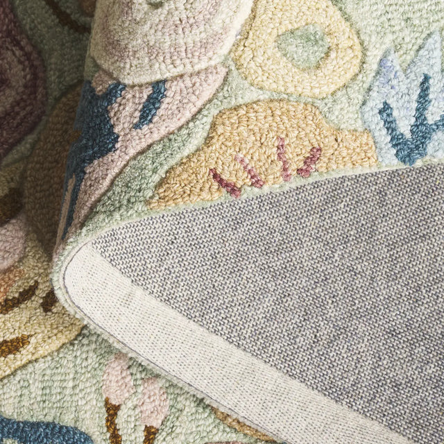 Safavieh Jardin 4'-0" x 6'-0" Rug in Sage / Rust
