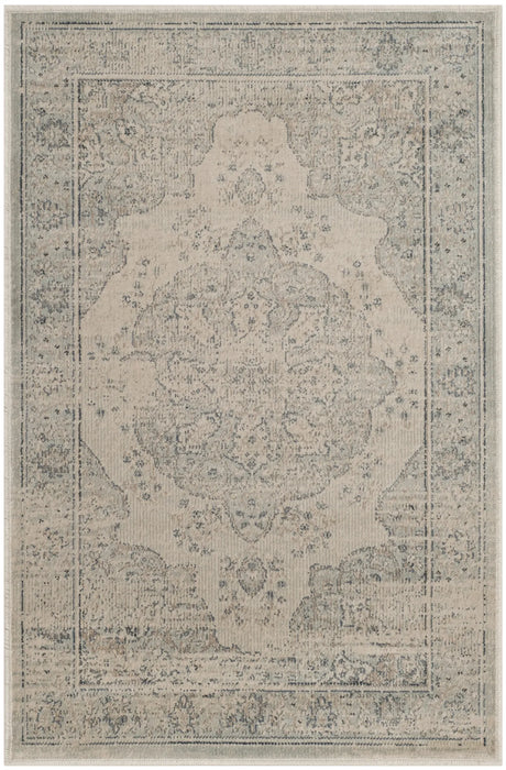 Safavieh Vintage 2'-0" x 3'-0" Rug in Light Blue / Cream