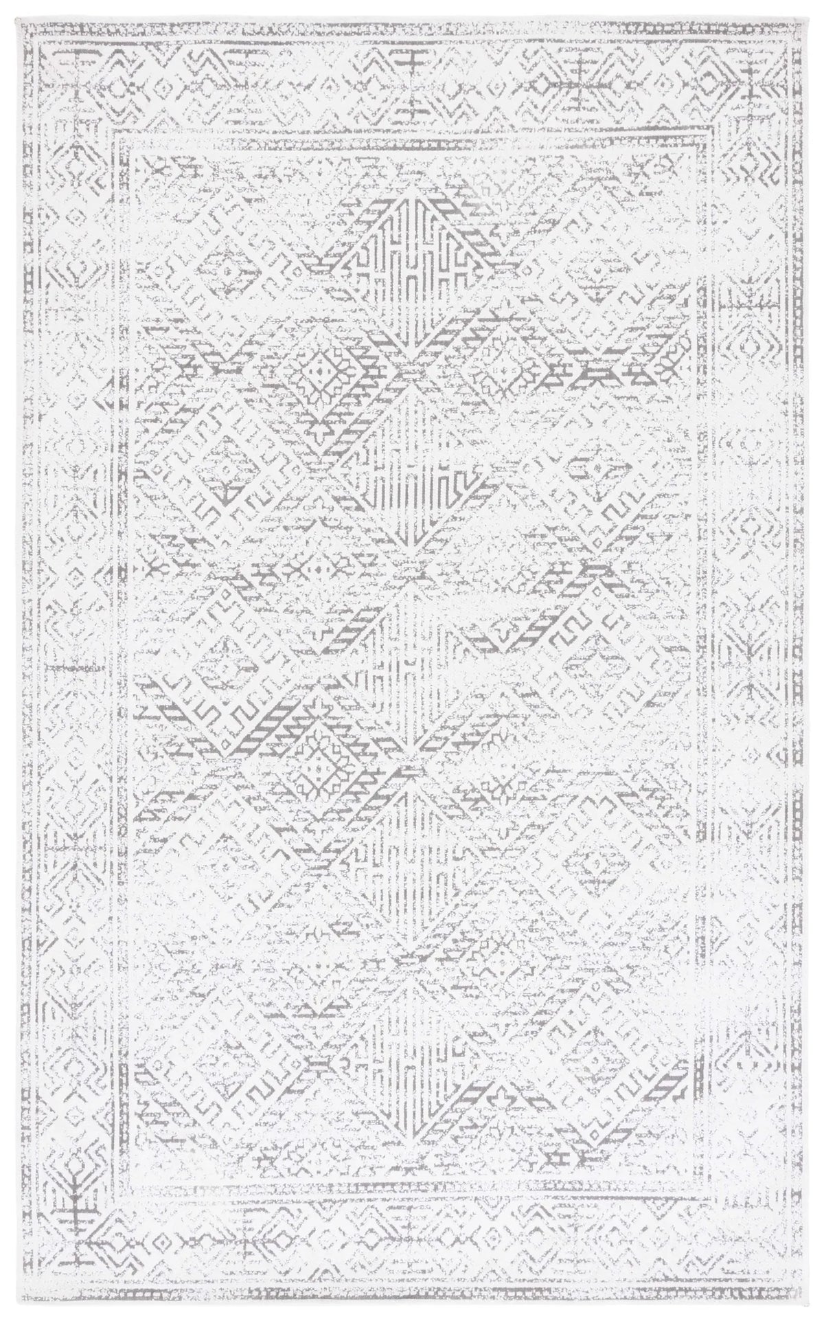 Safavieh Classic Vintage 6'-0" x 9'-0" Rug in White / Grey