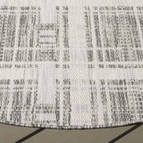 Safavieh Beach House 6'-7" x 6'-7" Rug in Grey / Ivory