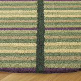 Safavieh Metro 6'-0" x 6'-0" Rug in Green / Gold