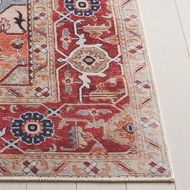 Safavieh Tucson 4'-0" x 6'-0" Rug in Beige / Rust