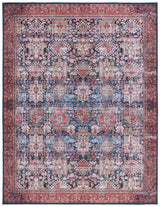 Safavieh Tucson 10'-0" x 14'-0" Rug in Navy / Rust