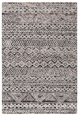 Safavieh Abstract 4'-0" x 6'-0" Rug in Grey / Brown