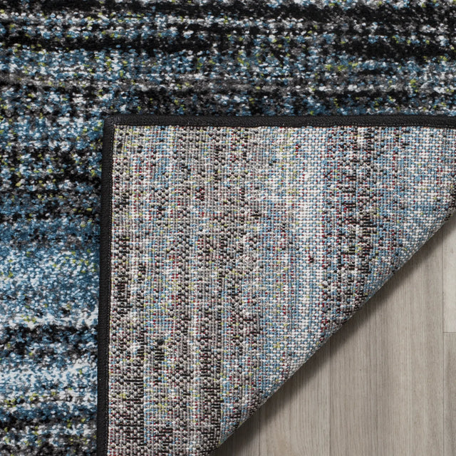 Safavieh Porcello 4'-0" x 6'-0" Rug in Charcoal / Blue