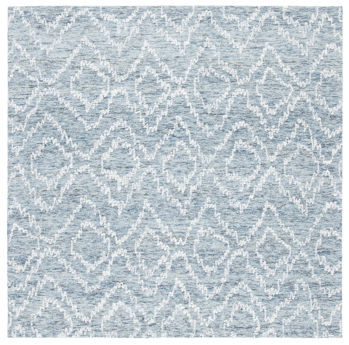 Safavieh Metro 6'-0" x 6'-0" Rug in Natural / Blue