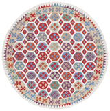 Safavieh Aspen 7'-0" x 7'-0" Rug in Ivory / Red