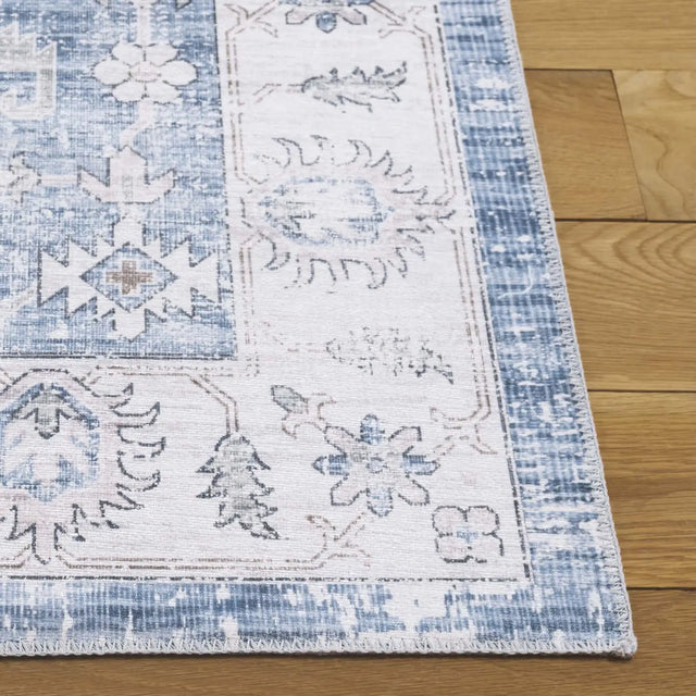 Safavieh Arizona 4'-0" x 6'-0" Rug in Grey / Blue