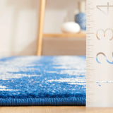 Safavieh Tulum 4'-5" x 6'-5" Rug in Navy / Ivory