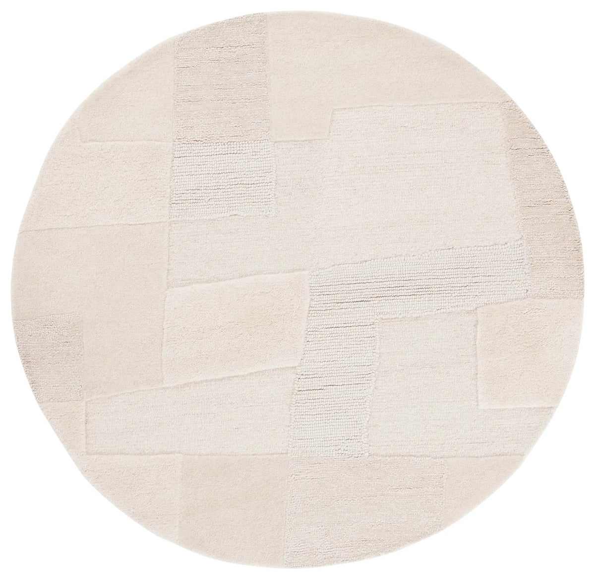 Safavieh Manhattan 6'-0" x 6'-0" Rug in Ivory / Beige