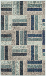Safavieh Monaco 3'-0" x 5'-0" Rug in Grey / Blue