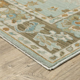 Oriental Weavers Sphinx Maeve MAE06 Rust Rugs - corner detail