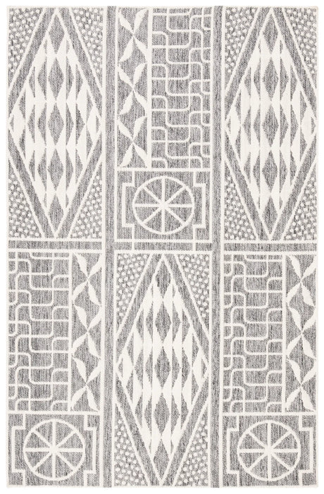 Safavieh Marbella 3'-0" x 5'-0" Rug in Grey / Ivory