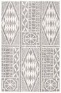 Safavieh Marbella 3'-0" x 5'-0" Rug in Grey / Ivory