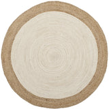 Safavieh Natural Fiber 5'-0" x 5'-0" Rug in Ivory / Natural