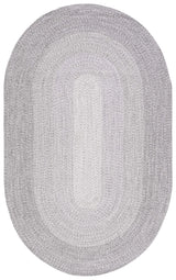 Safavieh Braided 5'-0" x 8'-0" Rug in Grey