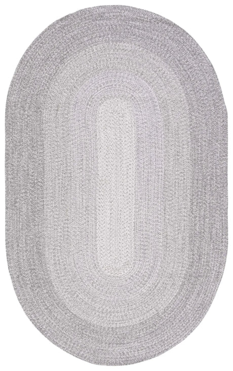 Safavieh Braided 5'-0" x 8'-0" Rug in Grey