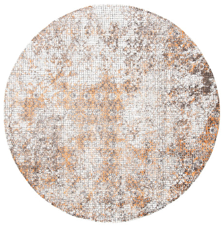 Safavieh Restoration Vintage 6'-0" x 6'-0" Rug in Rust / Orange