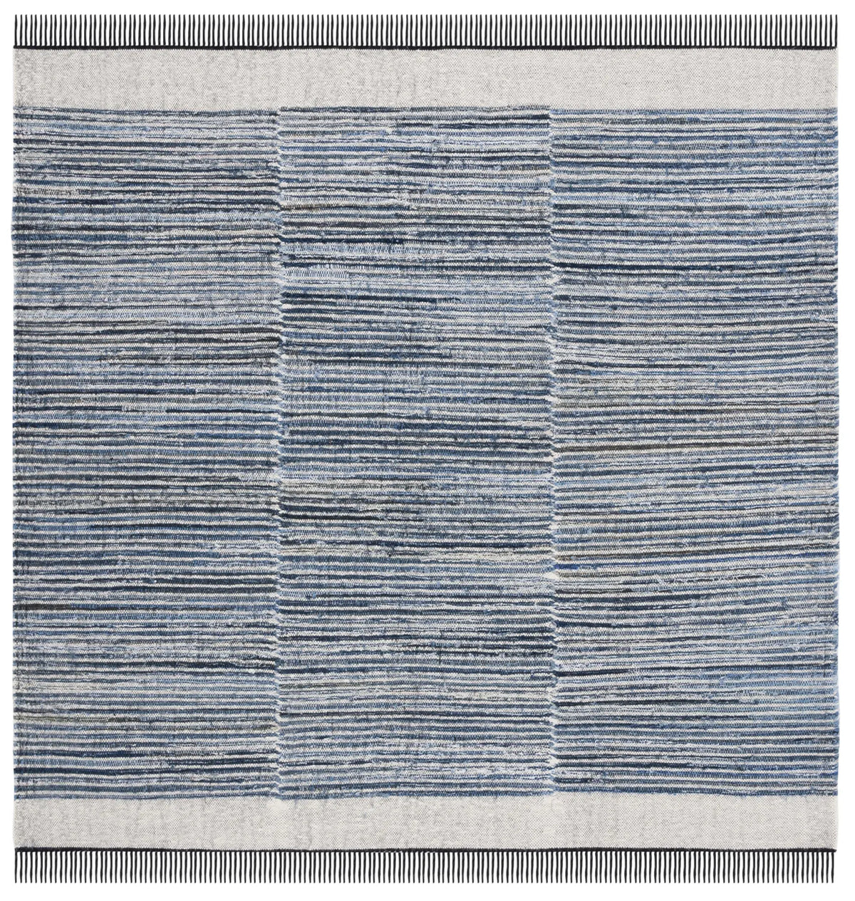 Safavieh Kilim 6'-0" x 6'-0" Rug in Blue / Ivory