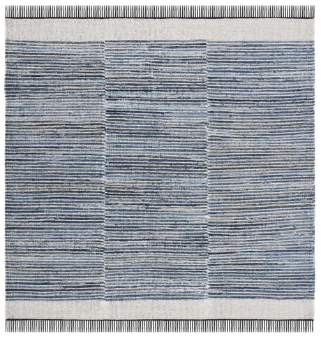 Safavieh Kilim 6'-0" x 6'-0" Rug in Blue / Ivory