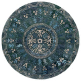 Safavieh Anatolia 6'-0" x 6'-0" Rug in Navy / Beige