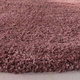 Safavieh Shag 3'-0" x 3'-0" Rug in Rose