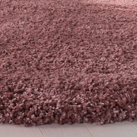 Safavieh Shag 3'-0" x 3'-0" Rug in Rose