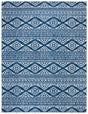 Safavieh Tulum 10'-0" x 13'-0" Rug in Navy / Ivory
